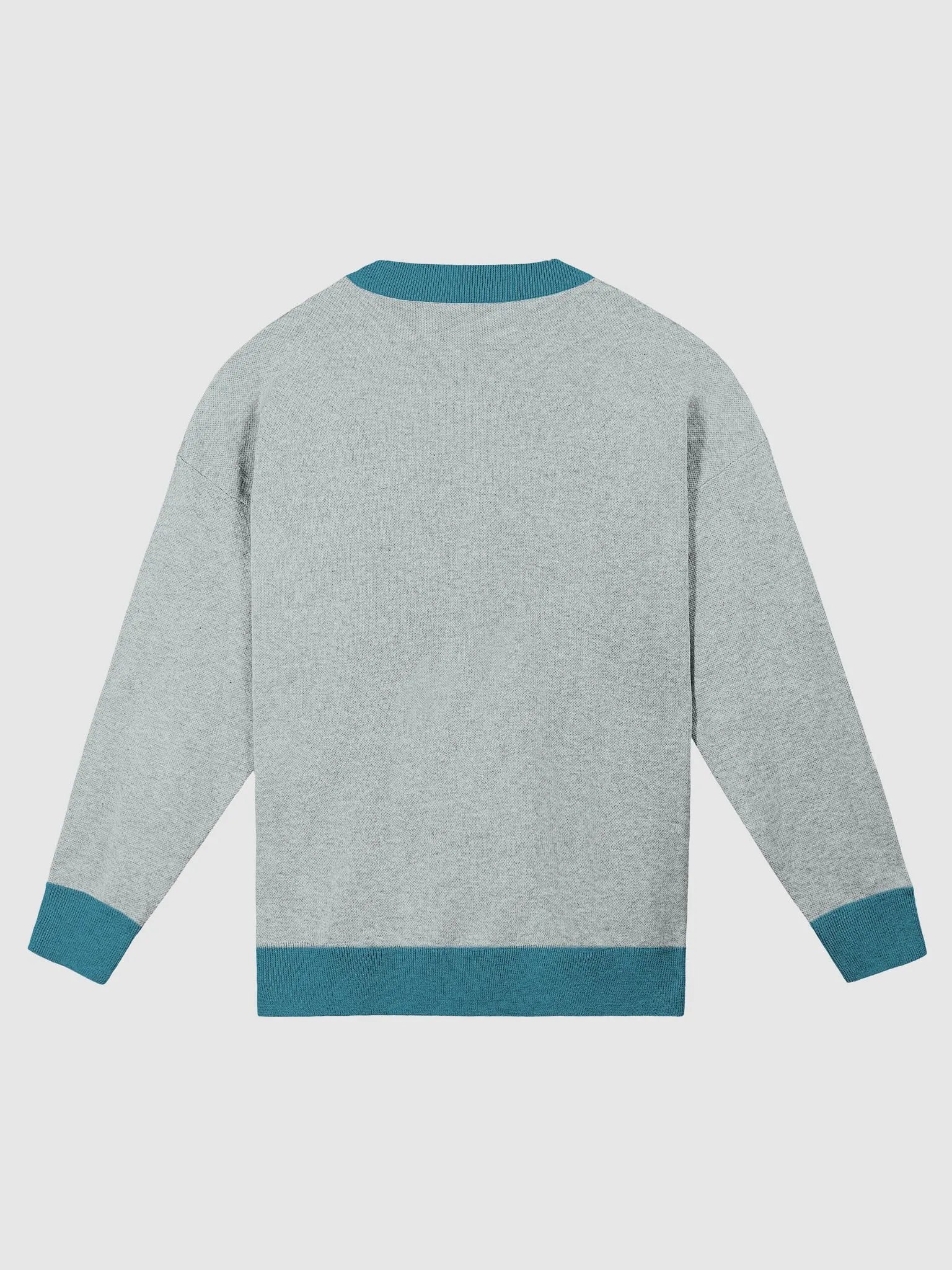 FFS, I'm autistic. (lg. design, duotone teal) knitwear relaxed crewneck product image (2)