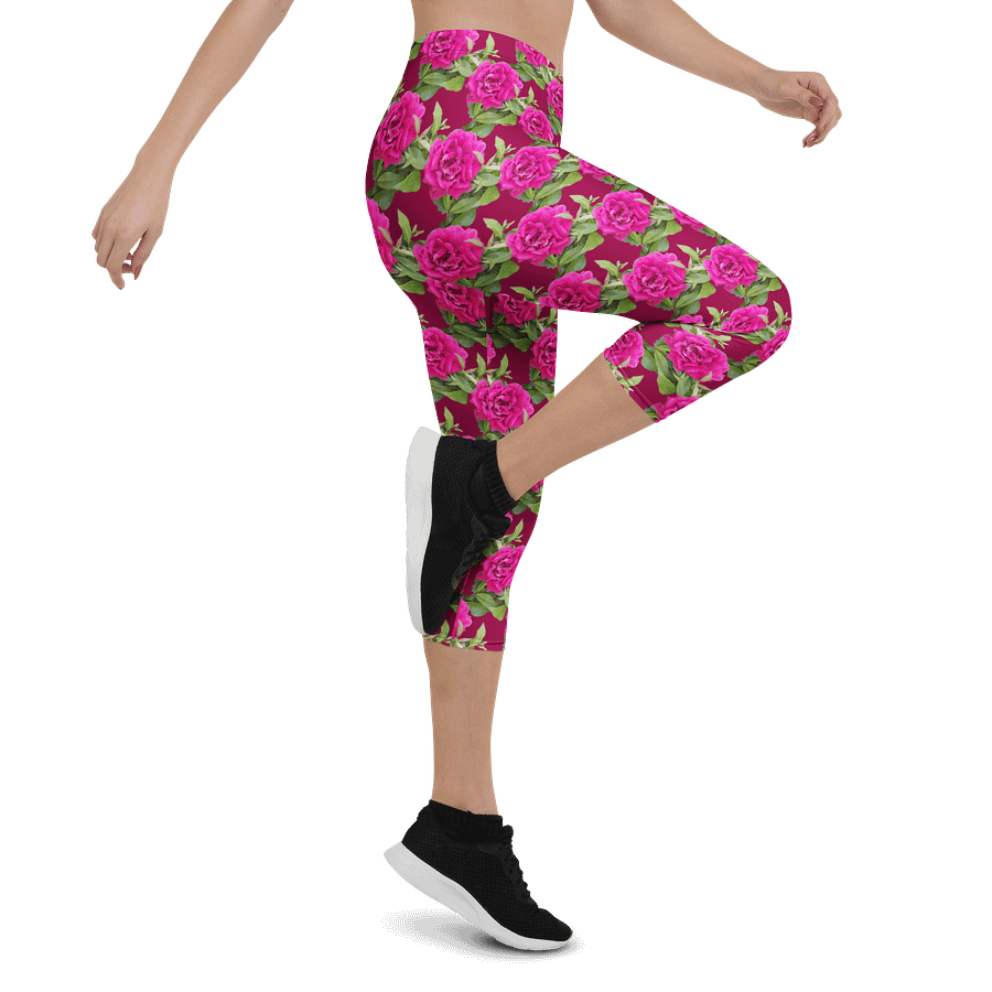 Customizable All-Over Print Capri Leggings product image (5)