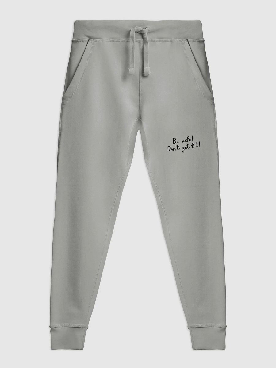 Be Safe Don't Get Bit Joggers - Black product image (1)