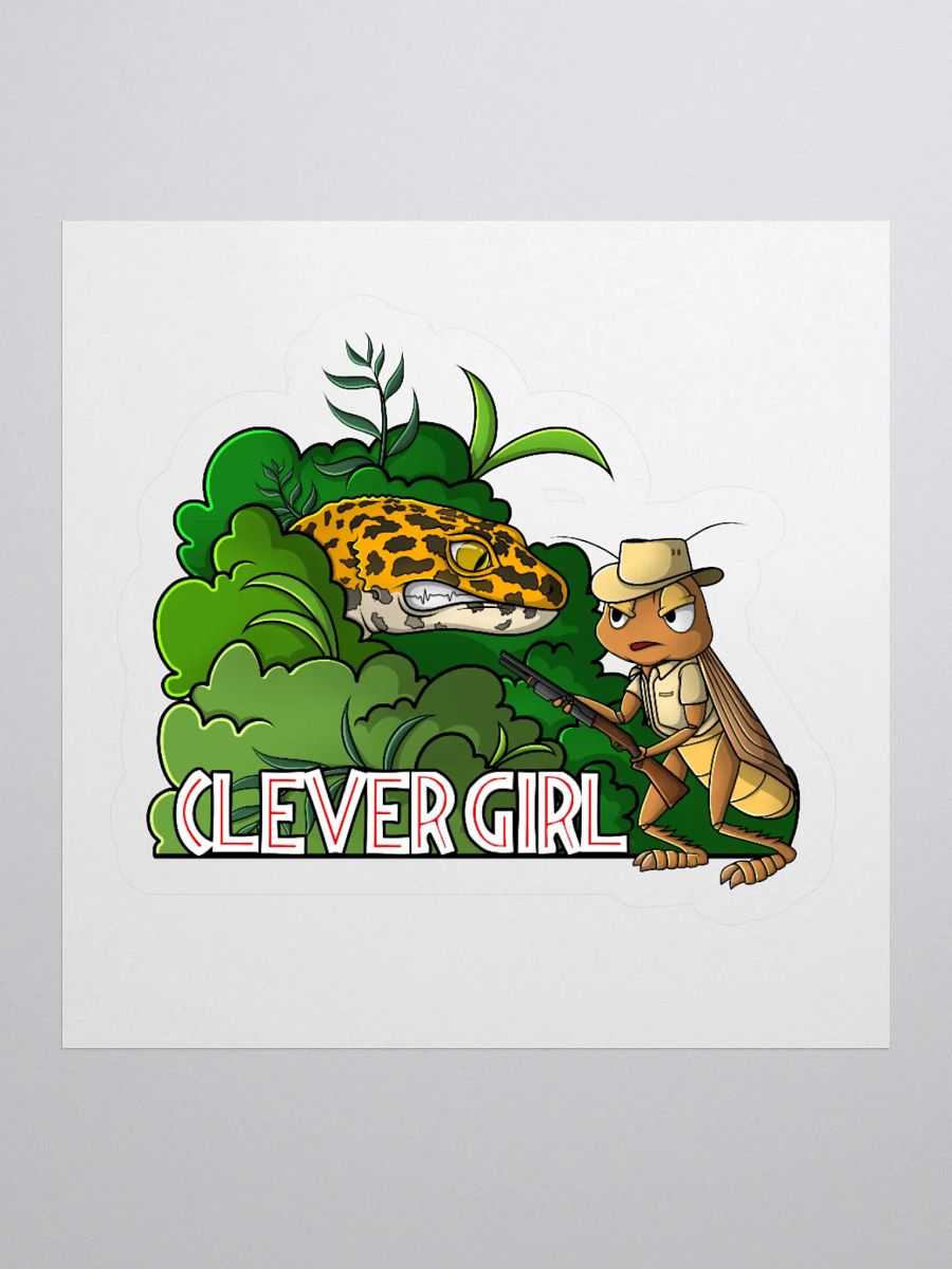 Clever Girl - Jurassic Raptor Ambush Sticker product image (2)