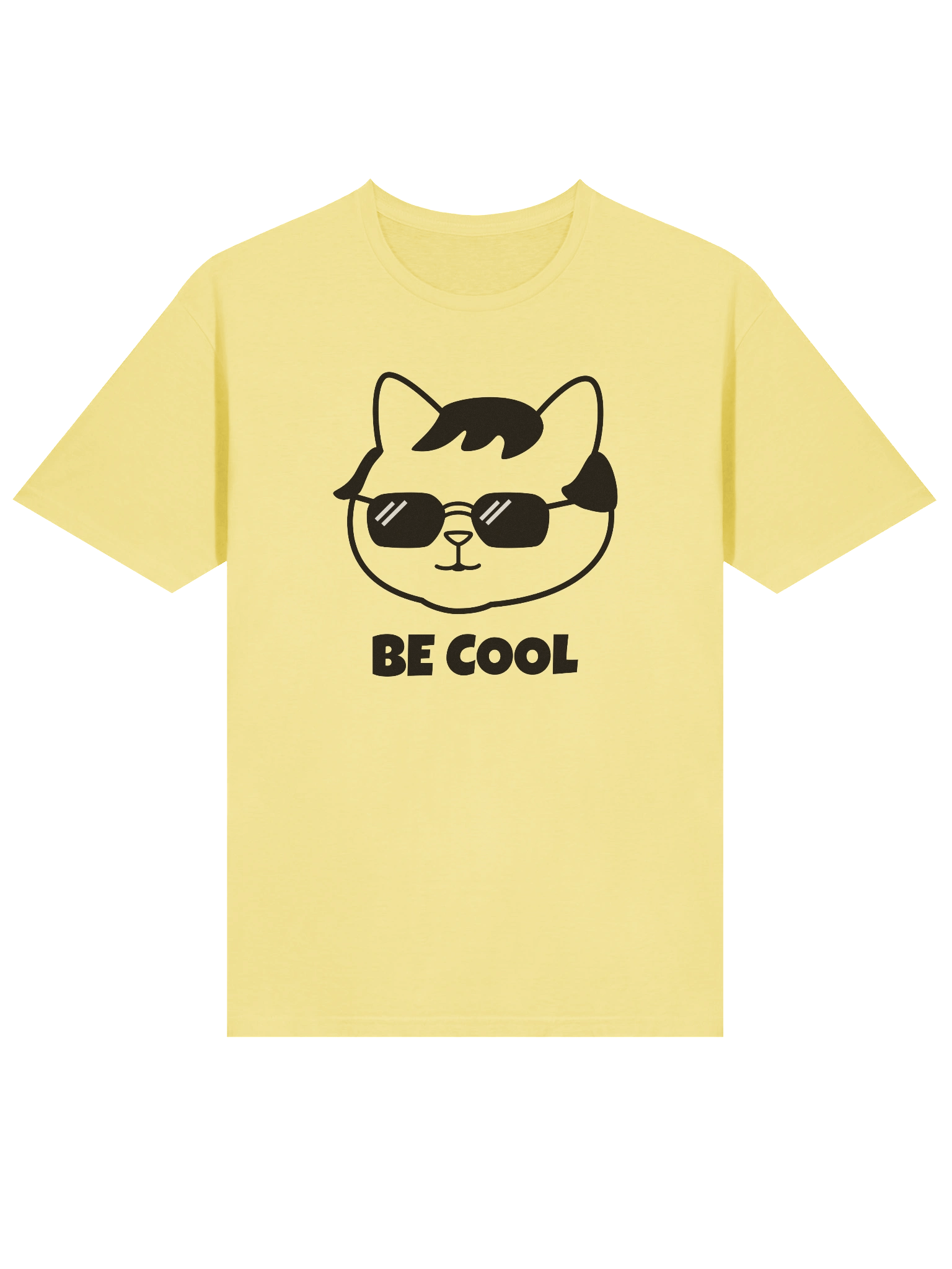 Goromi the Cat in Wig (BE COOL) - Unisex Adult Super Soft Lightweight T-shirt product image (11)