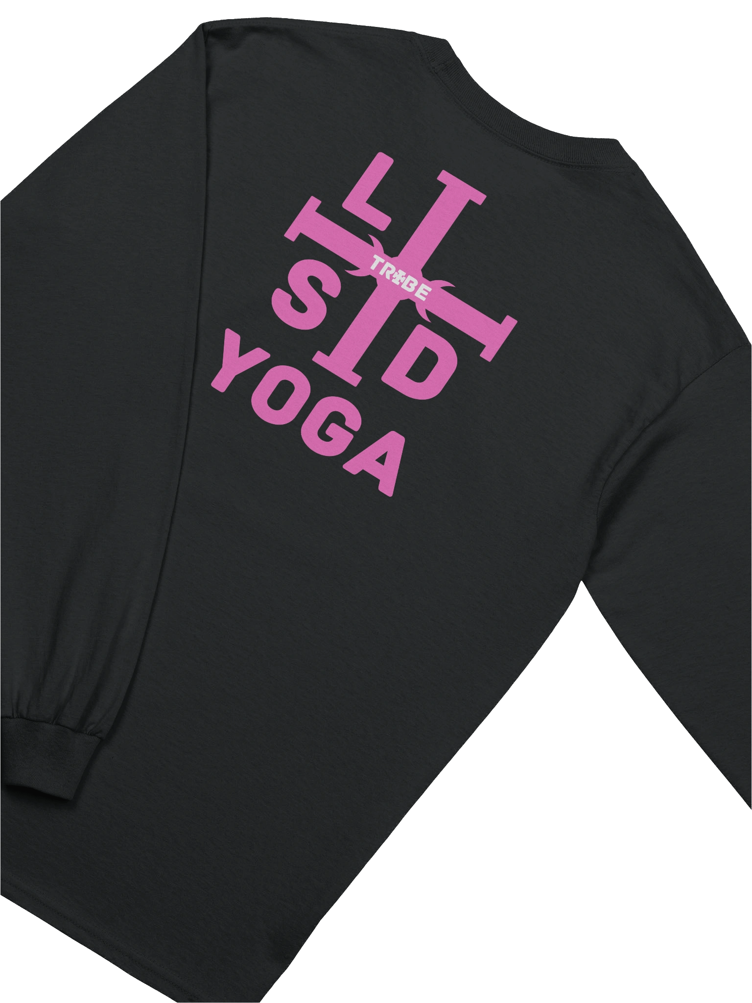 LSD TRIBE "Yoga" Mystic Long Sleeve Tee {Pink Emblem} product image (7)