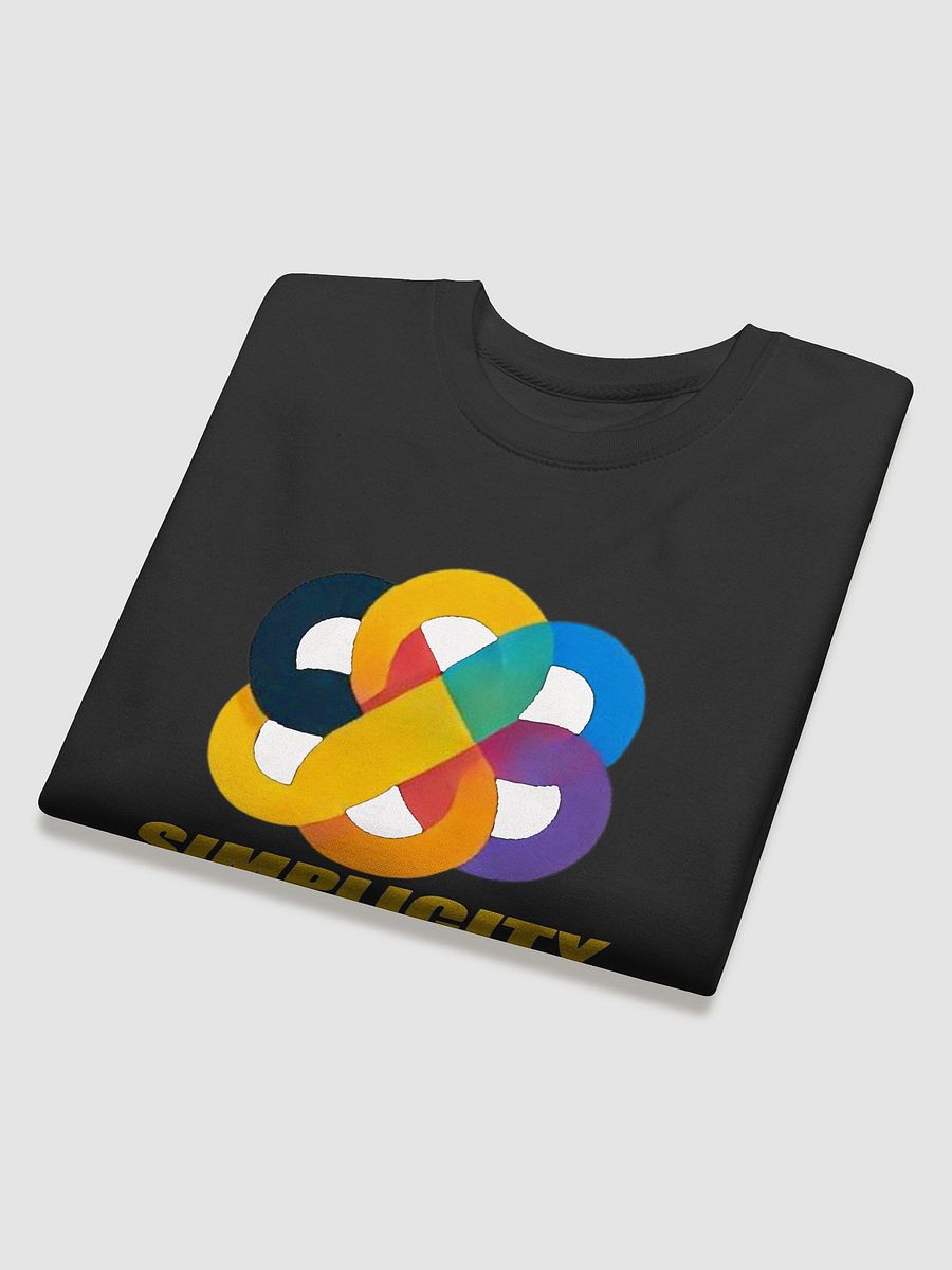Simplicity Speaks Interlocking Ribbon Sweatshirt product image (34)