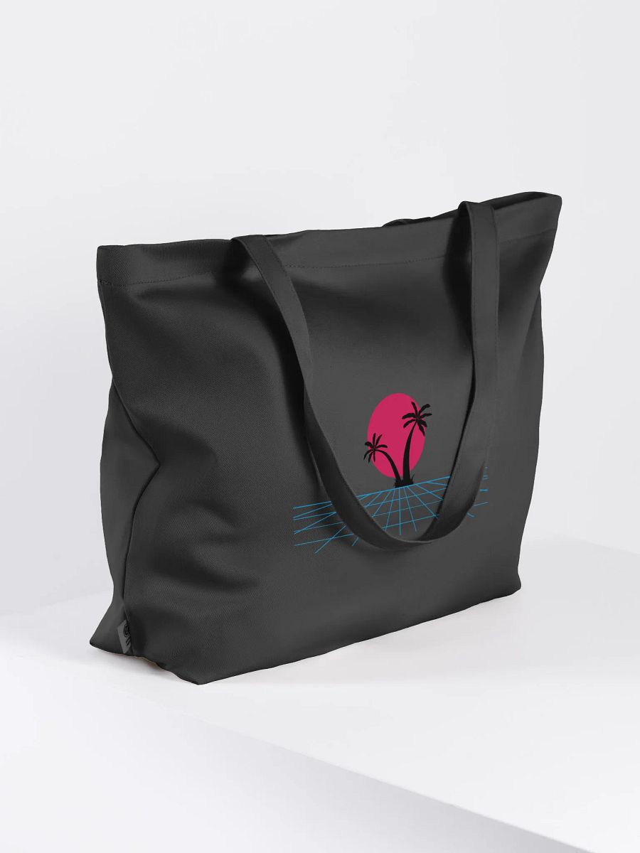 Retro Sun Palm Tree Tote product image (4)