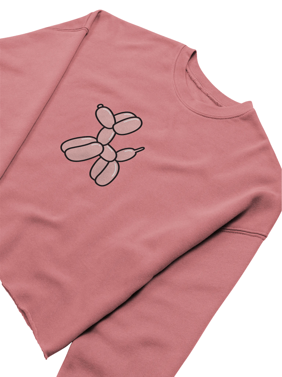 Pink Dog Balloon Crop Sweatshirt product image (10)