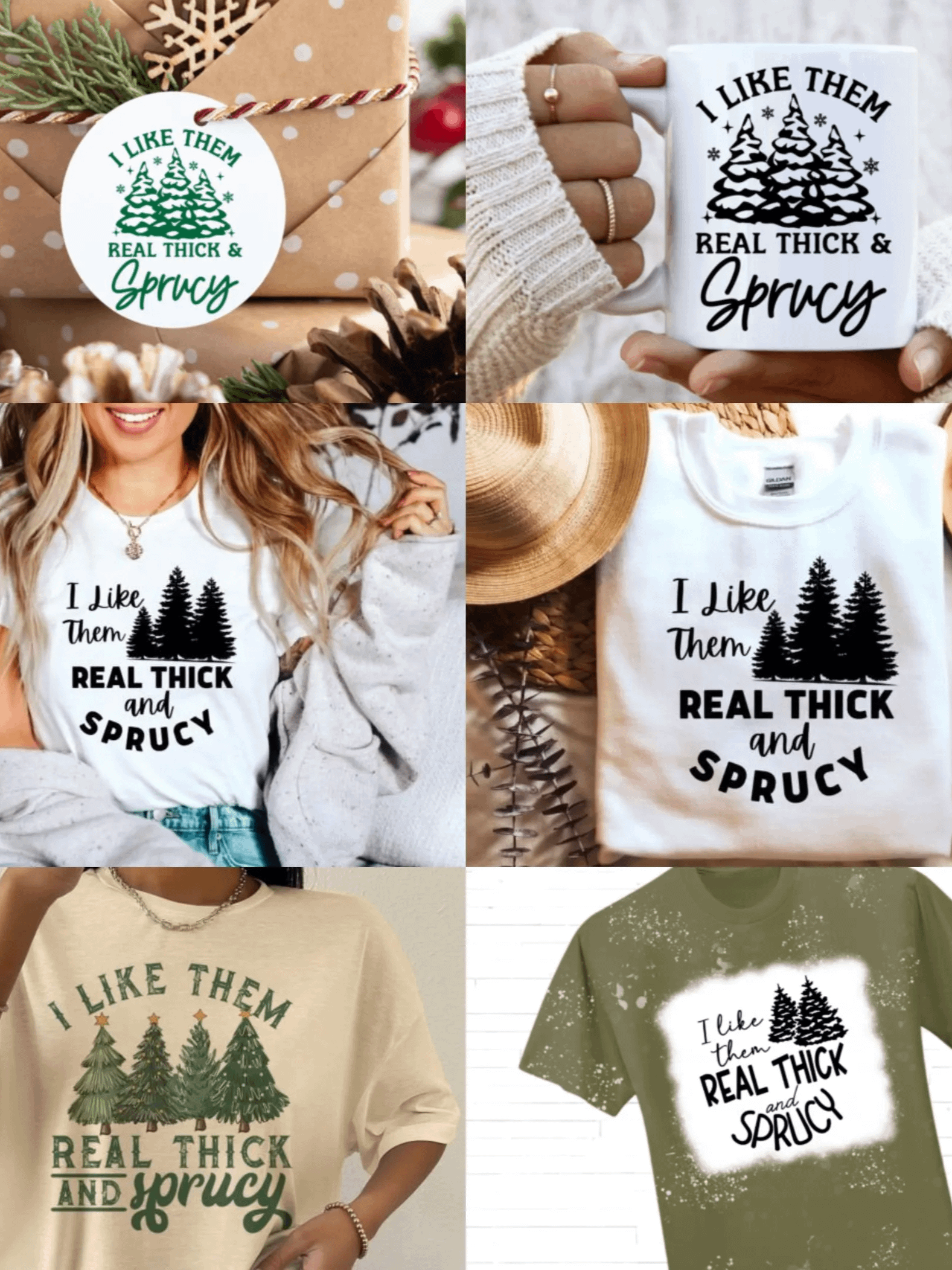 I like them real thick and sprucy bundle svg png Thick and sprucey bundle svg product image (9)