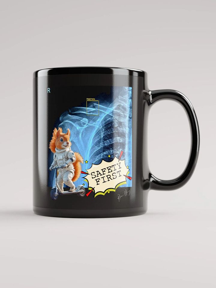 Safety First mug with real authentic X-ray product image (1)