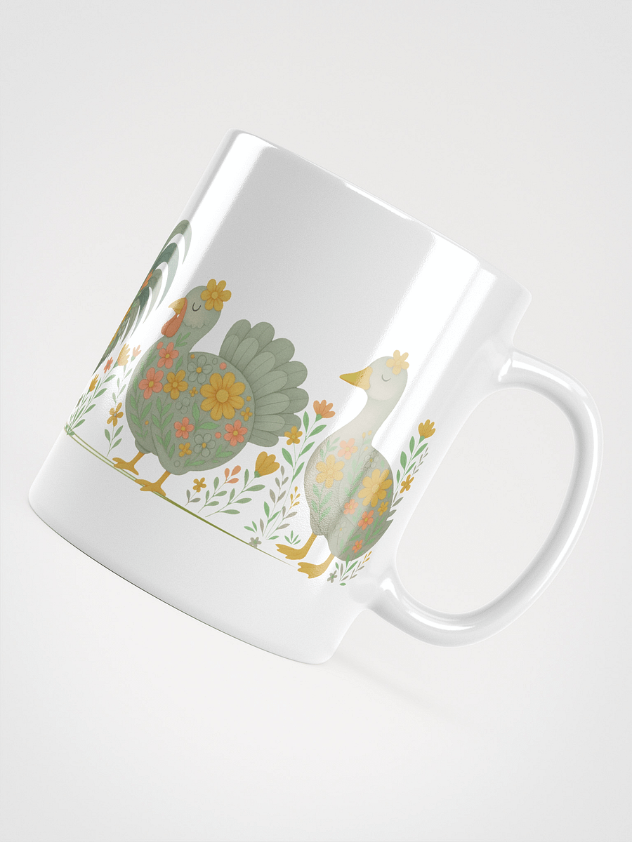 Mug Blanc - Ferme Fleurie Vintage Série 1 - Cadeau Original product image (4)