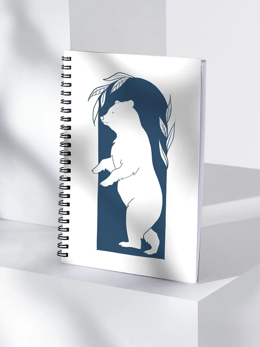 Walking Bear Spiral Notebook product image (4)