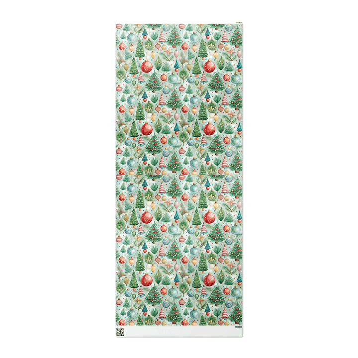 Cheery Christmas Trees Wrapping Paper product image (3)