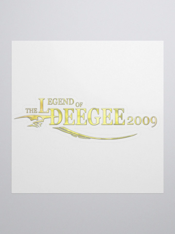 The Legend of DeeGee2009 (Standard Sticker) product image (3)