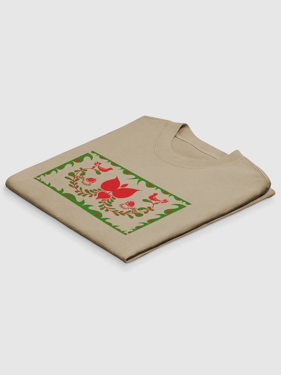 Hungarian Folk Art-Inspired Oversized T-Shirt product image (4)