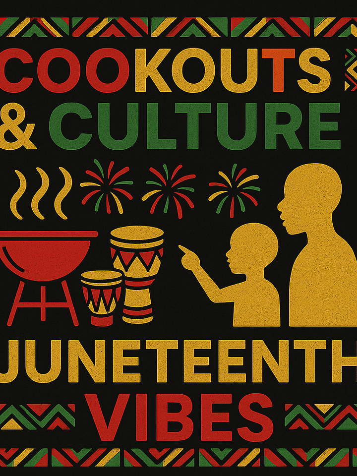 Cookouts & Culture - Juneteenth Vibes Tumbler product image (1)