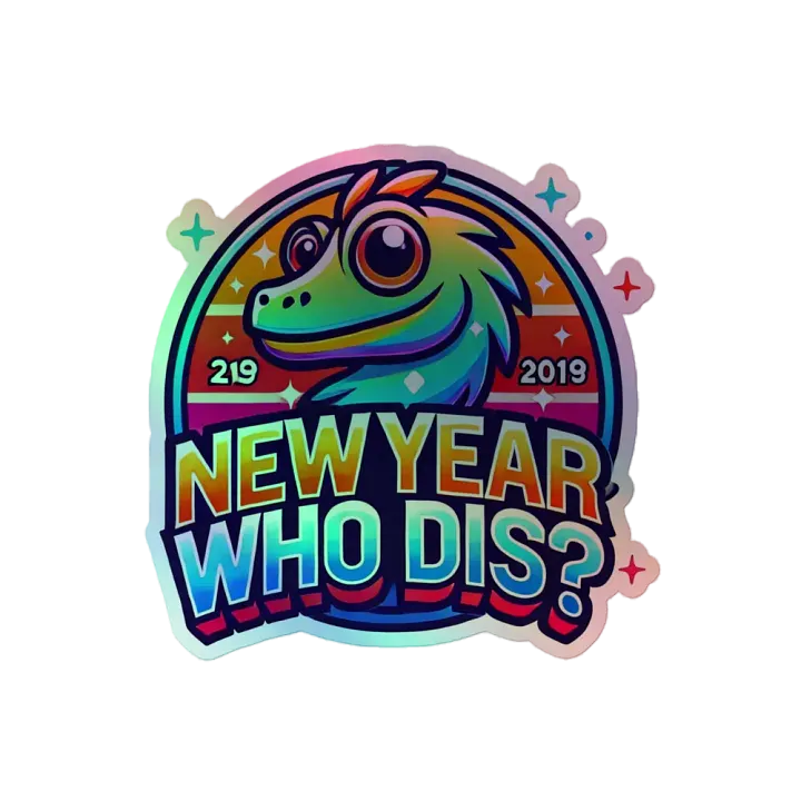 Rainbow Dino 2019 Sticker Set product image (2)