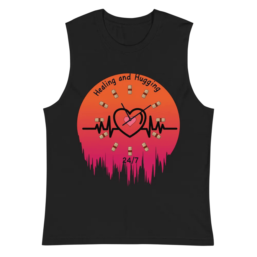 Healing Heartbeat Muscle Tank product image (3)