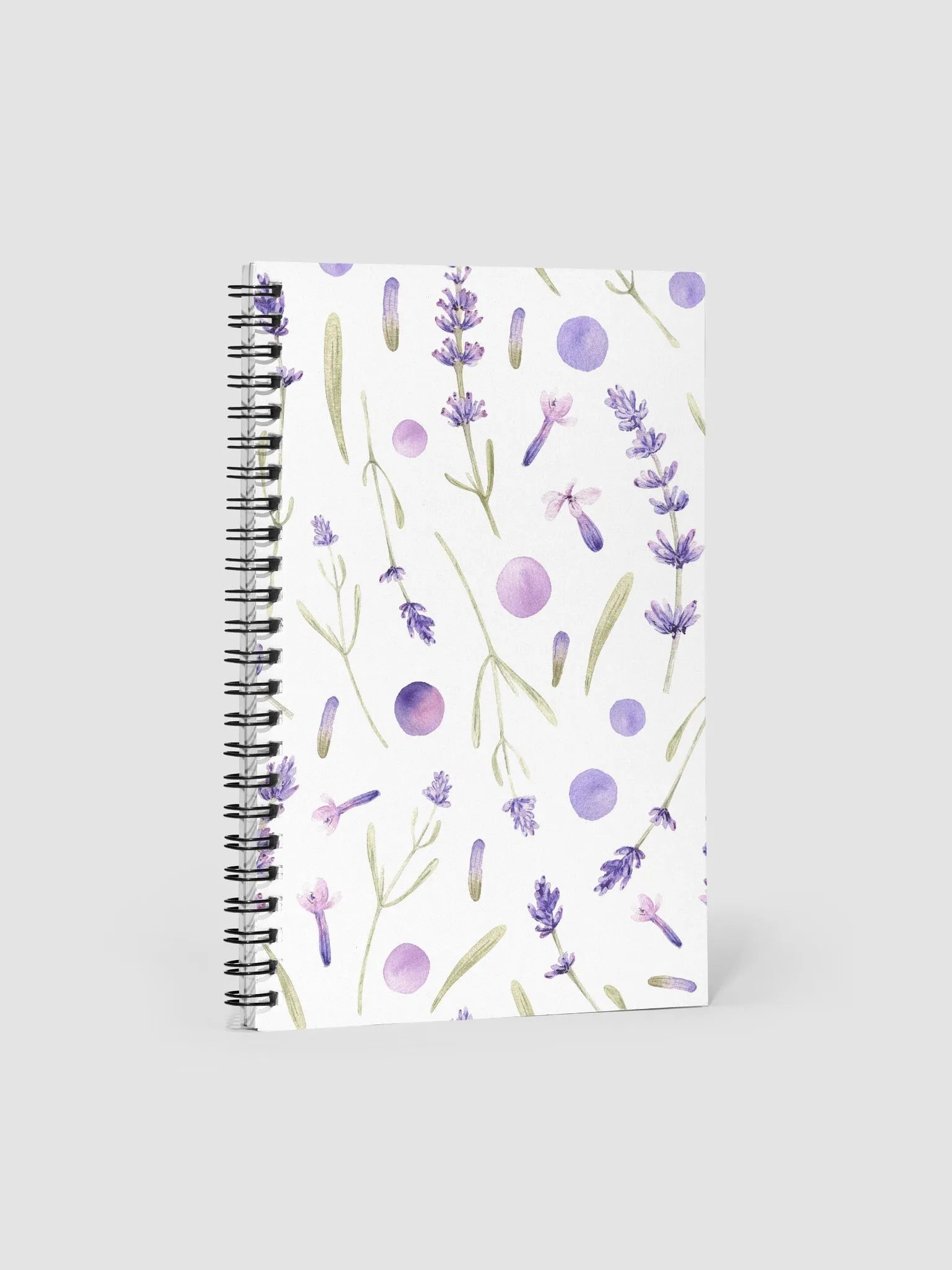 Lavender Spiral Notebook product image (1)