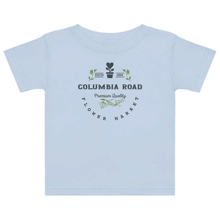 Columbia Road Market Baby T-Shirt (Blue) product image (1)