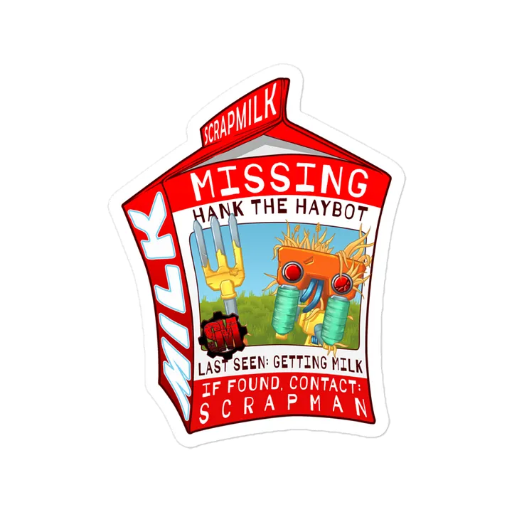 Hank Missing Sticker product image (1)