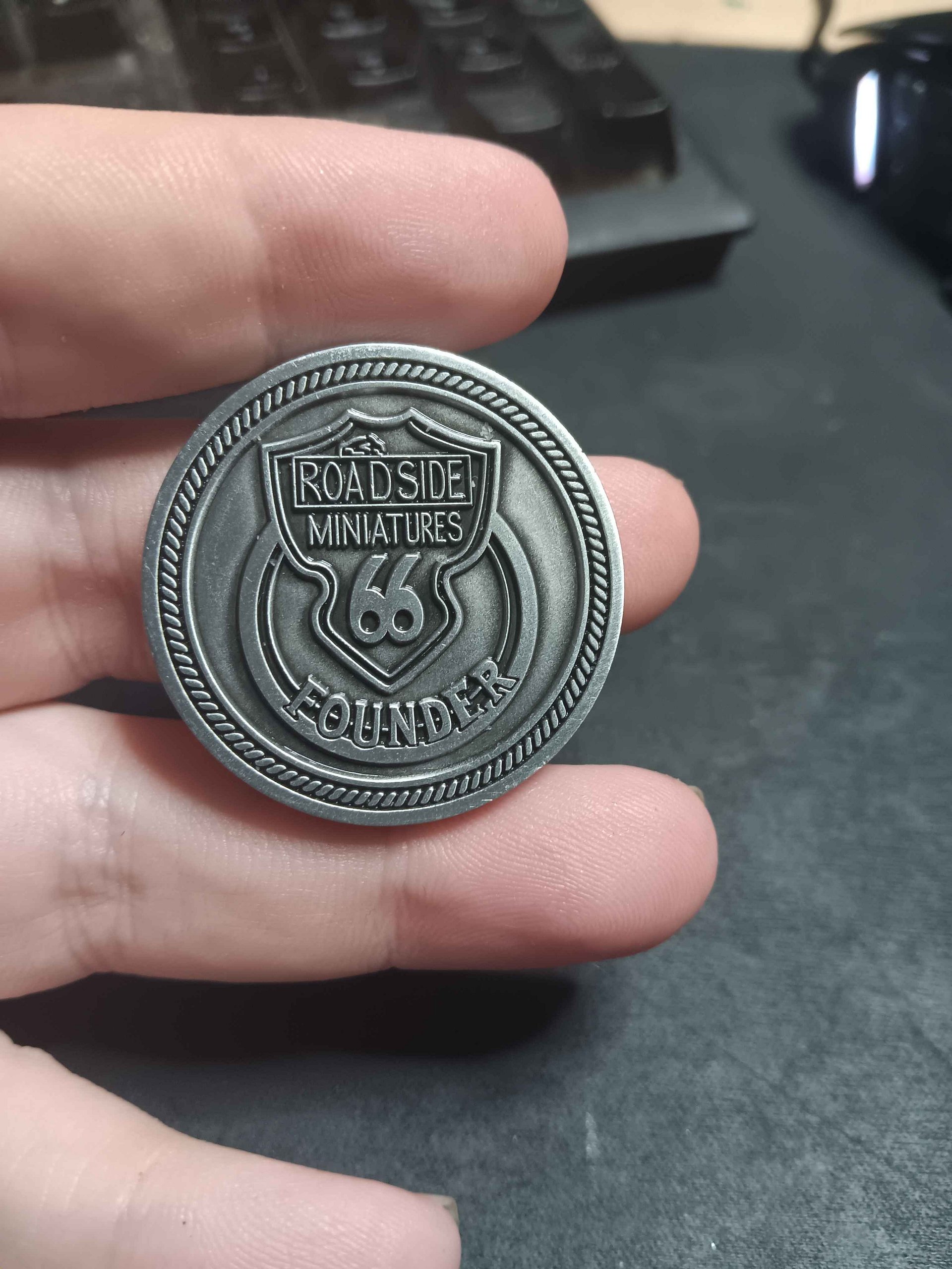 Roadside Miniatures Founder’s Challenge Coin product image (1)