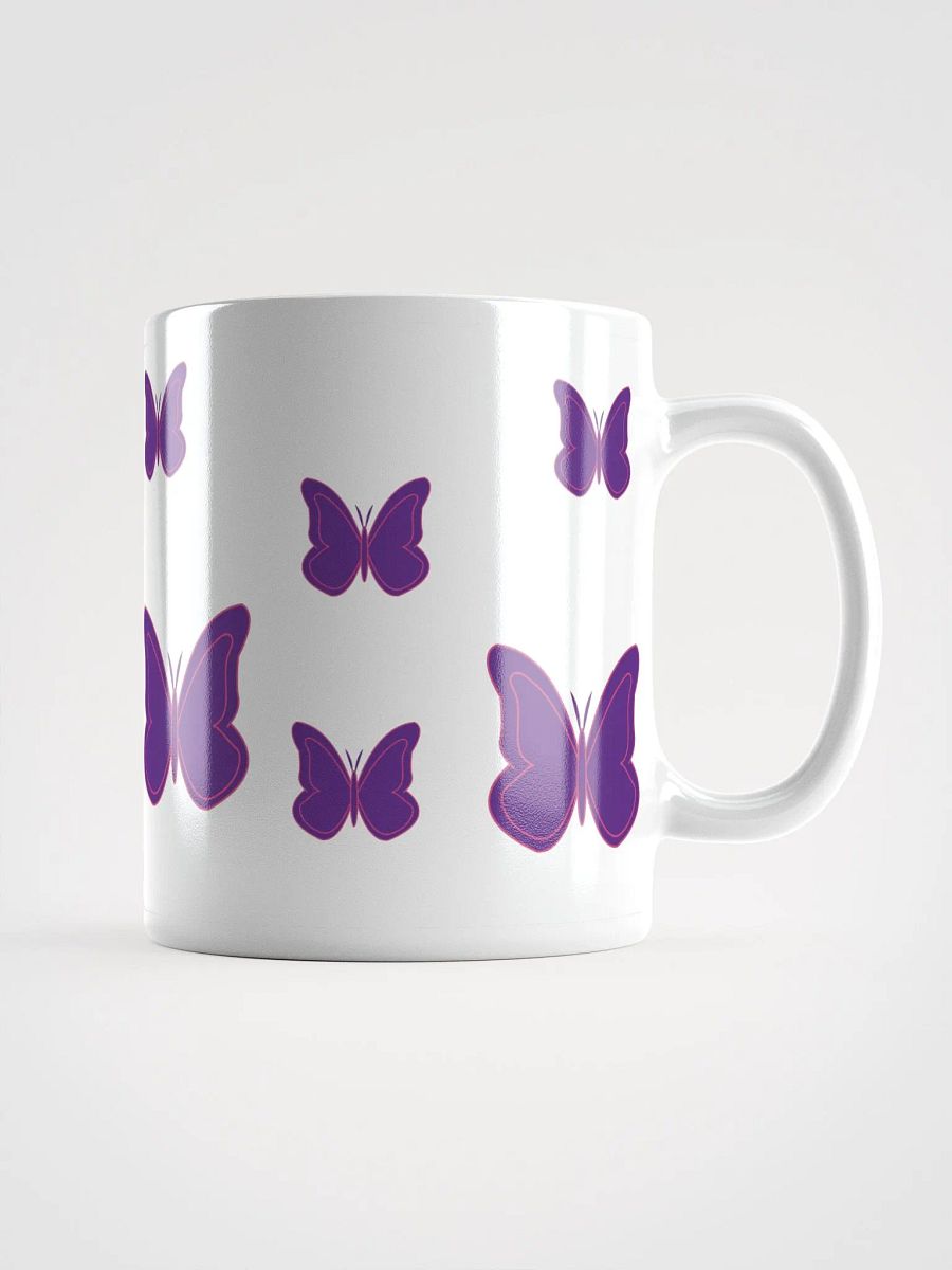 Purple Butterfly Symphony Mug product image (1)