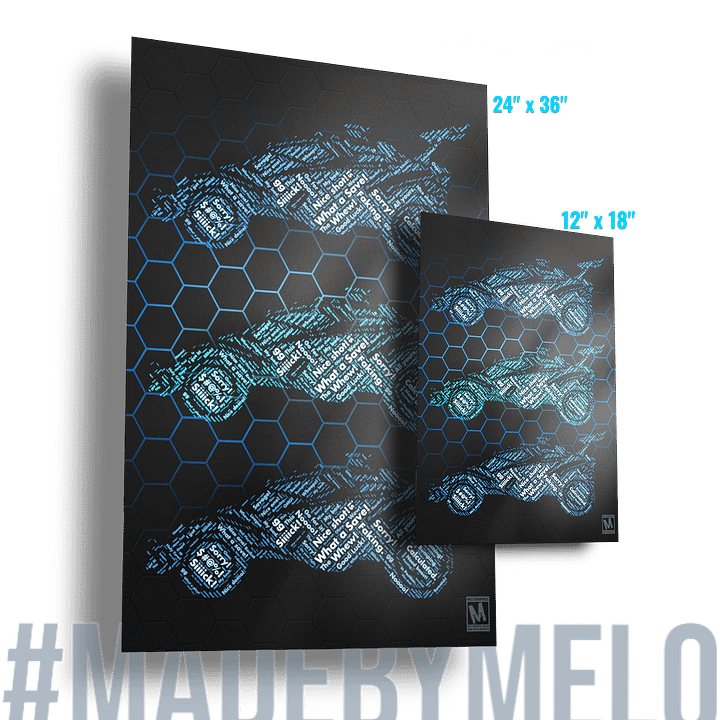 Carball Chatter - Matte Poster | #MadebyMELO product image (1)