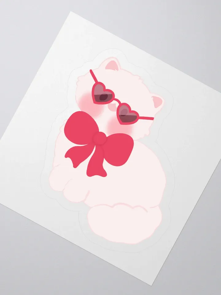 Celebrity Cat Vinyl Sticker product image (2)