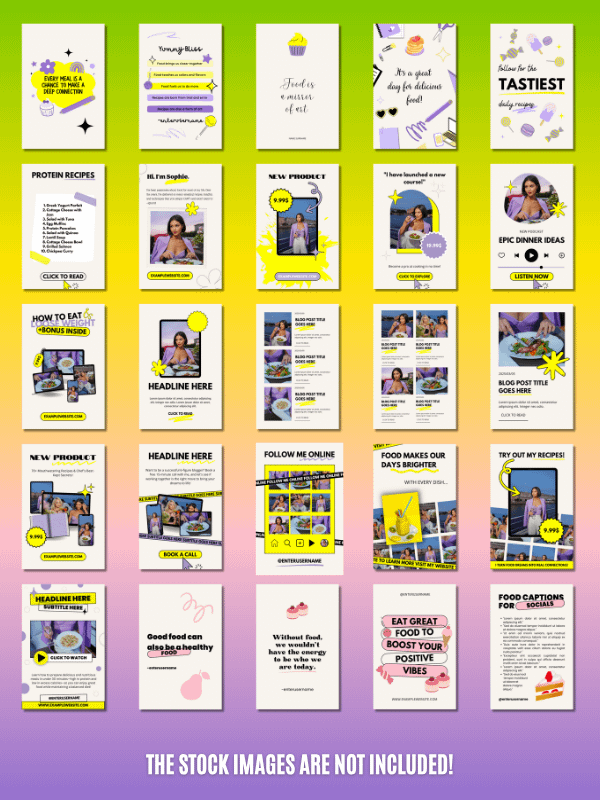 MRR/PLR Baking Pinterest Templates product image (4)