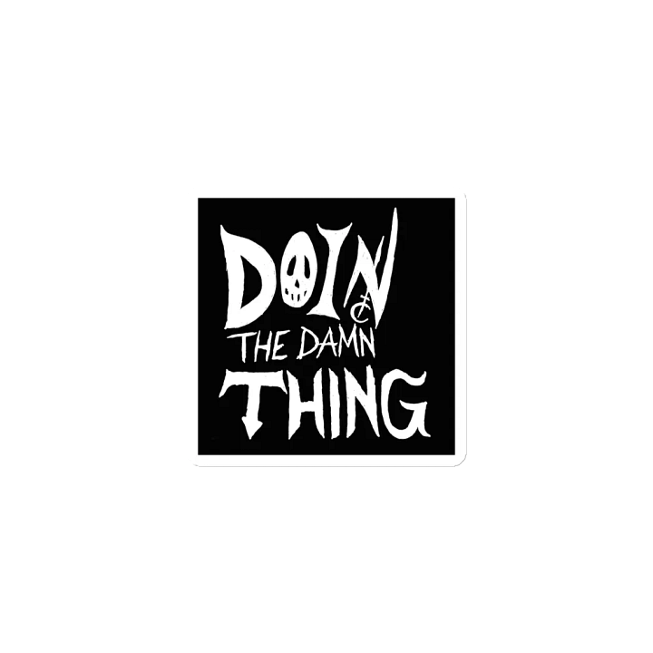 Doin The Damn Thing Magnet product image (1)