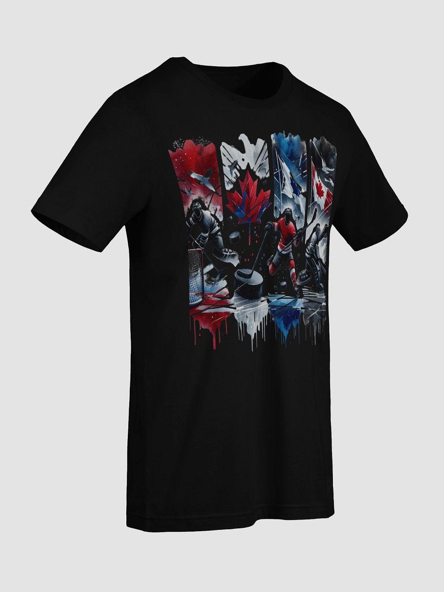 Dynamic Ice Hockey Action T-Shirt product image (5)