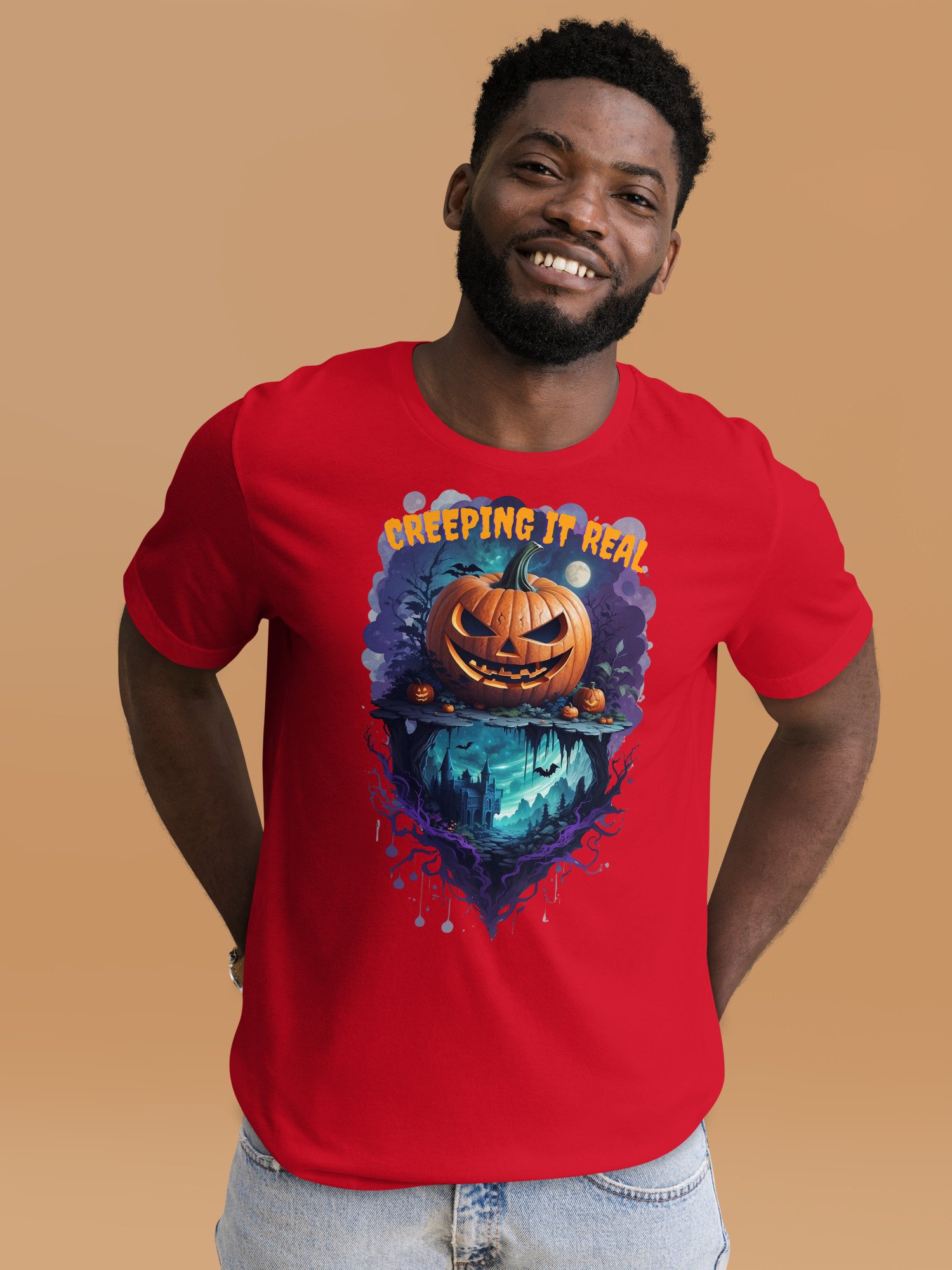 Creeping It Real Funny Halloween T-Shirt product image (203)