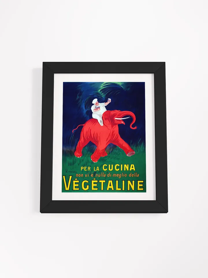 Végétaline Framed Matte Poster product image (1)