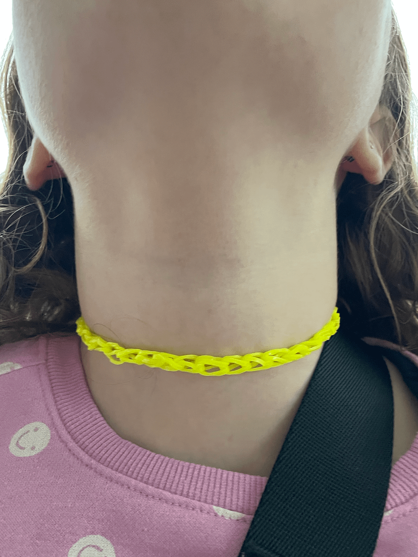 Yellow Loom Choker product image (2)