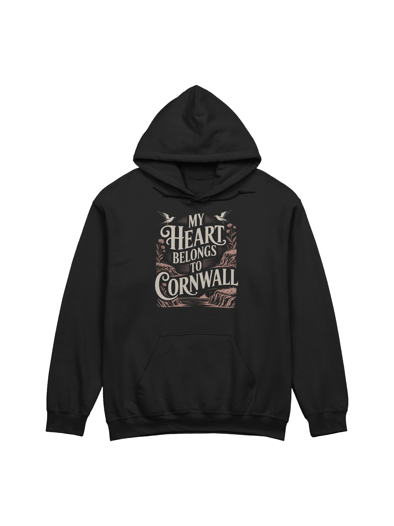 My Heart Belongs To Cornwall - Classic Hoodie product image (3)