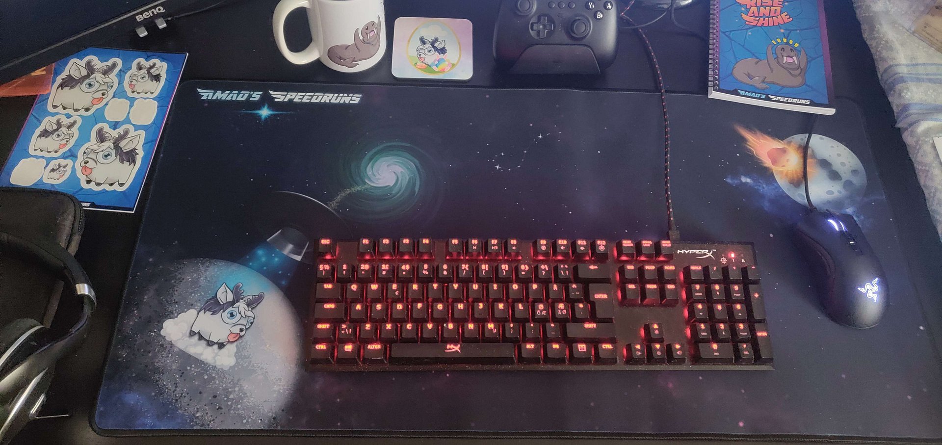 Derpy Talyn - The N.E.X.T. Nebula Desk Mat (15.5