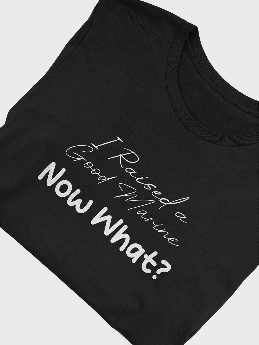I Raised a Good Marine Shirt – Proud USMC Parent Funny Military Tee product image (5)