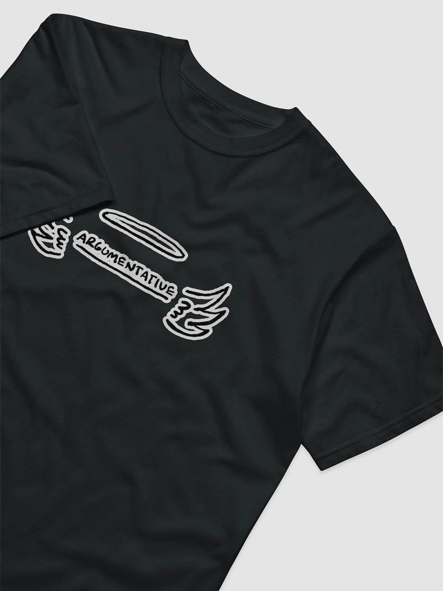 ANGELIC *not* mentally linear (bubble design) unisex eco tee product image (3)