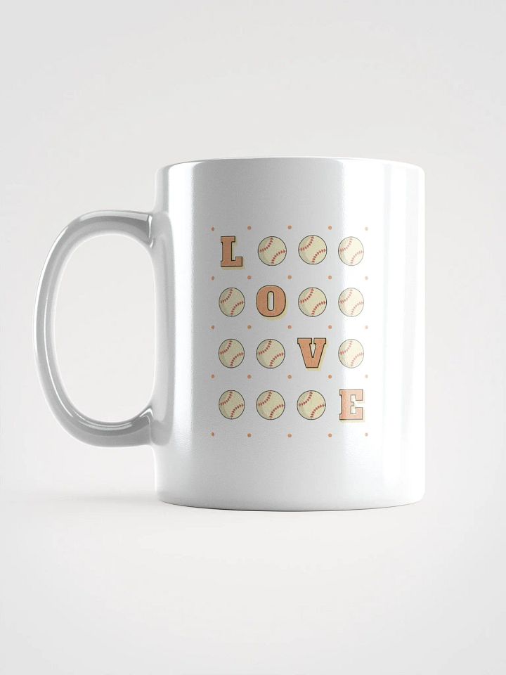 Love Baseball Square of the Game Mug product image (1)