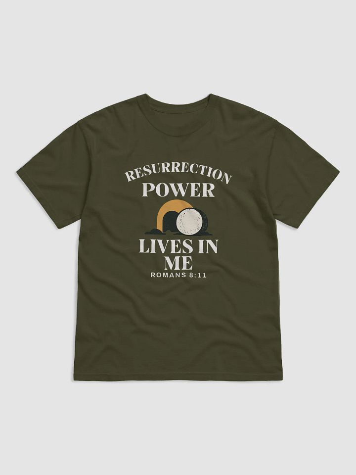 Resurrection Power Lives in Me – Christian Faith T-Shirt product image (10)