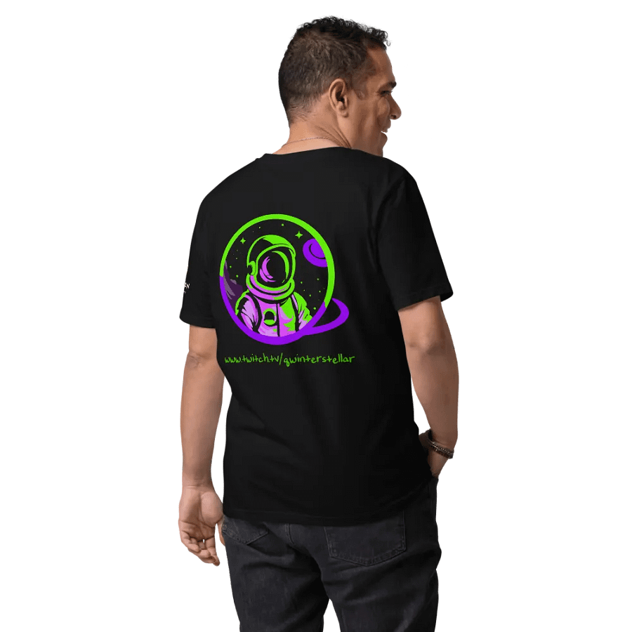 Hello, my name is Qwinnigan Organic T-Shirt product image (11)