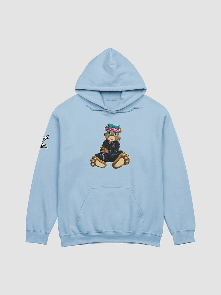 Sitting Girl Bear Light Blue Classic Hoodie product image (1)