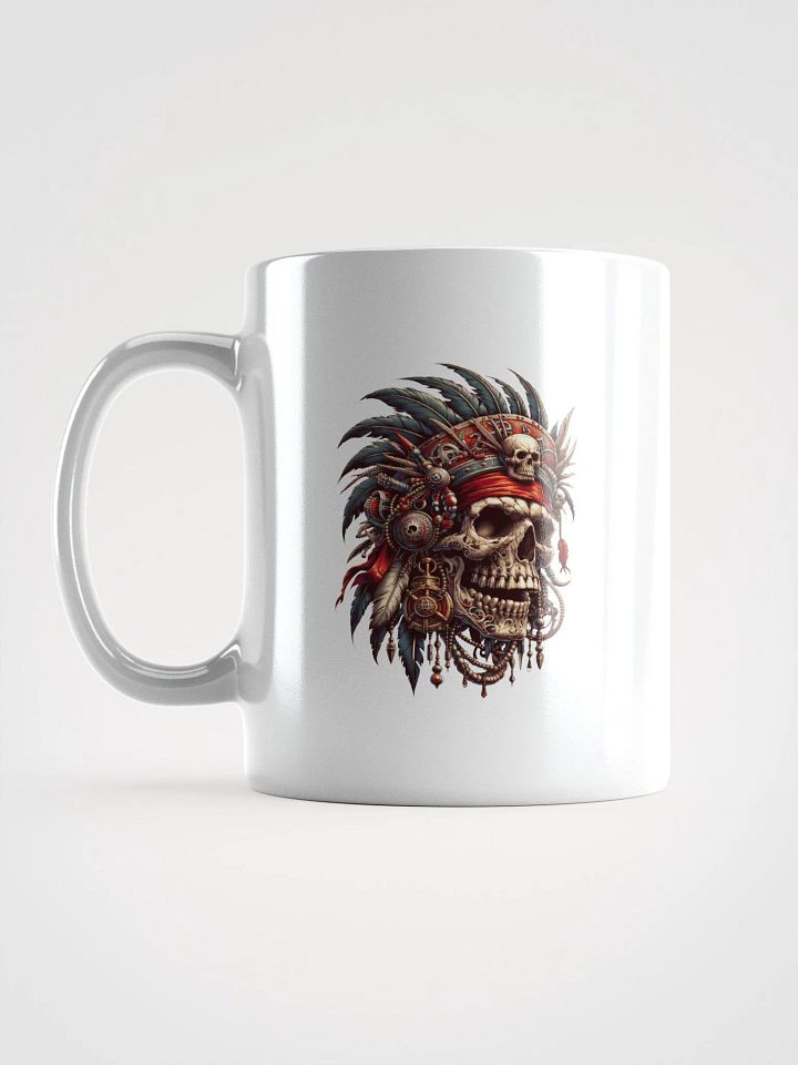 Tribal Steampunk Skull Mug product image (2)