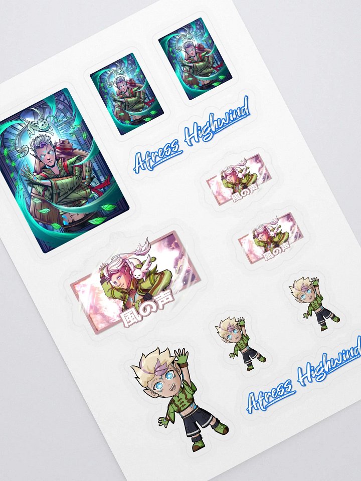 Afress Art Sticker Sheet #1 product image (1)
