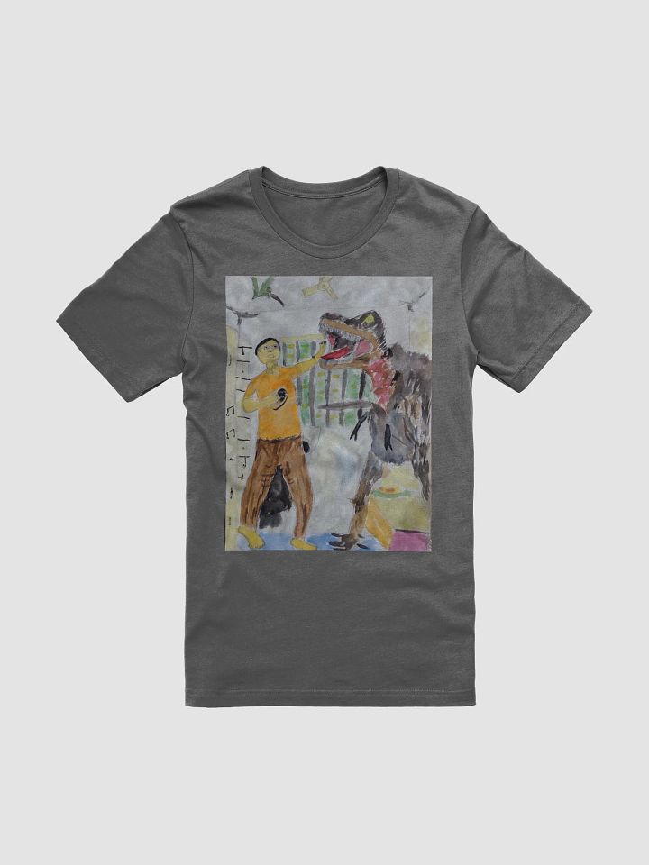 Bella+Canvas Supersoft T-Shirt : Me vs T rex product image (2)