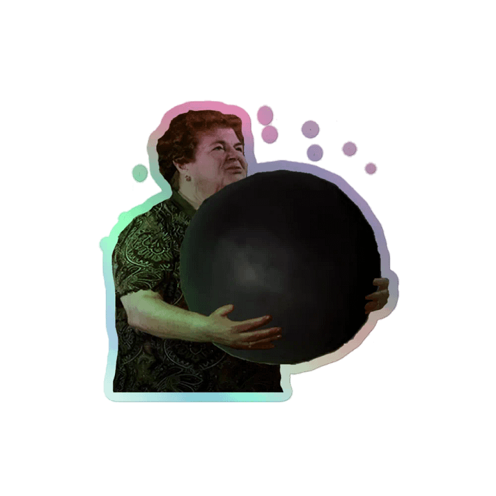 One Ball Grandma Sticker product image (2)