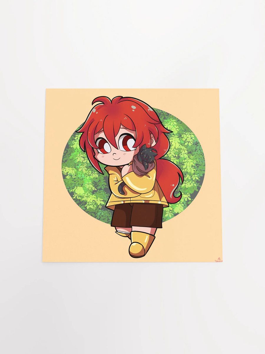 Little Diluc with Kaenya Print (Genshin Impact) product image (7)