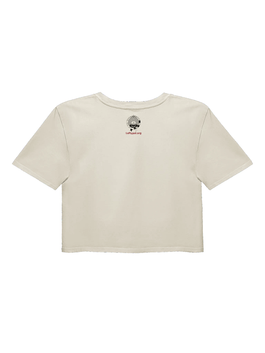 Alunya - “Praxis In The Streets, Theory In The Sheets” Crop-Top product image (2)