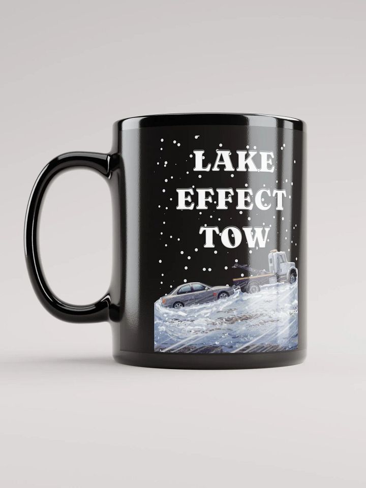 Lake Effort Tow Black Mug product image (1)
