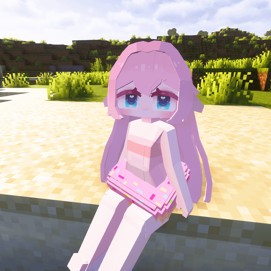 Pink Chibi | Yes Steve Model product image (2)