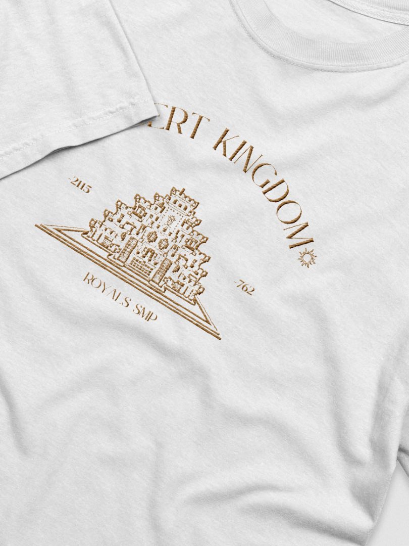 Desert Kingdom Embroidered T-Shirt - Royals SMP product image (1)