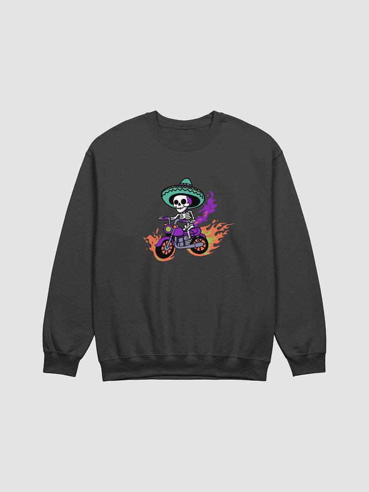 Bone to be Wild Colorful Classic Crewneck Sweatshirt product image (1)